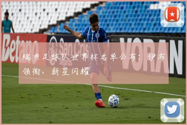 瑞典足球队世界杯名单公布：伊布领衔，新星闪耀